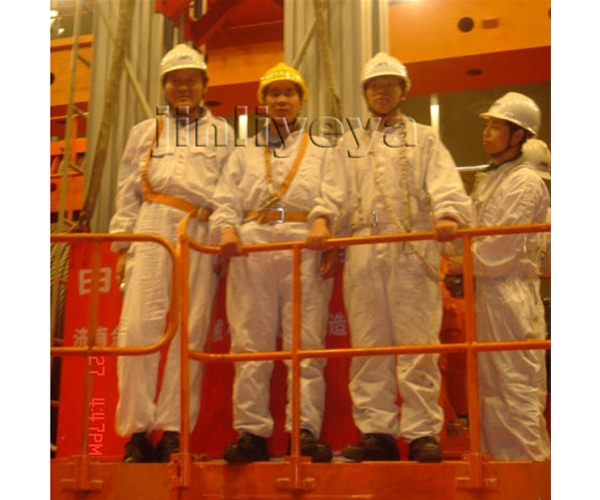 合肥中核集团江苏核电有限公司四桅柱铝合金升